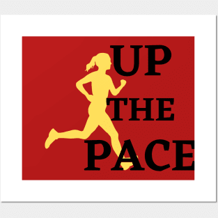 Up The Pace original Posters and Art